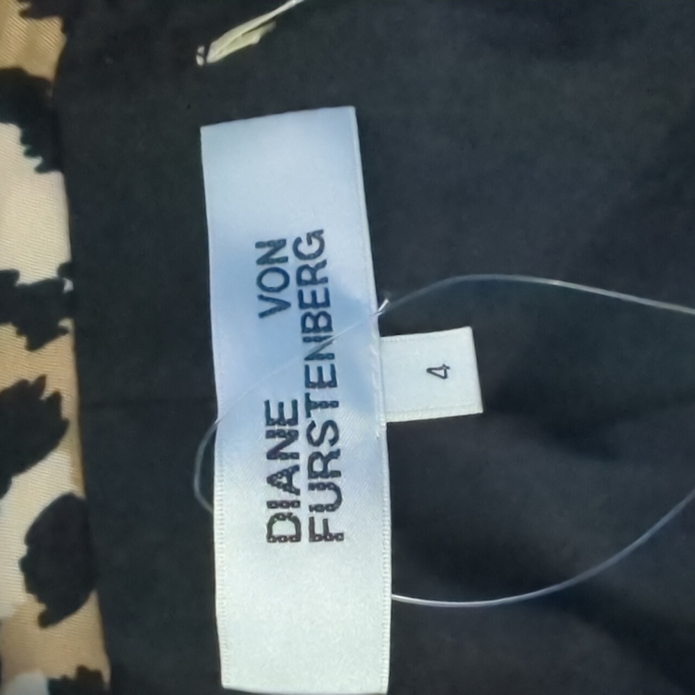 Diane von blazer brand new animal print